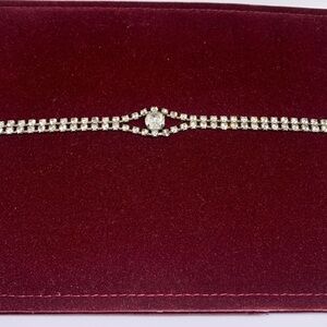 Vintage rhinestone bracelet